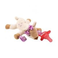 ราคา Dr.Brown\'s : DRBAC158 จุกหลอก Deer Lovey with Pink One-Piece Pacifier (7253968)