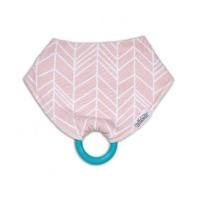 ราคา Dr. Brown\'s : DRBAC127 ยางกัด Bandana Bib w Teether 1pk, Herringbone (7162975)