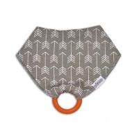 ราคา Dr. Brown\'s : DRBAC125 Bandana Bib w Teether 1pk, Arrows (7162970)