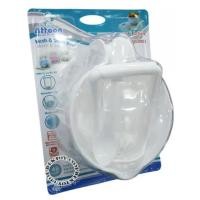 ราคา ชามบดอาหารเด็กพร้อมช้อน Attoon 112104 ขาว (6910210)