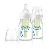 ราคา Dr.Brown\'s : DRBSB2200-P3 ขวดนม 2 oz / 60 ml PP Narrow-Neck Baby Bottle, 2-PK with Preemie Nipple (6879048)