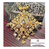 ราคา จี้อุบะทับทรวงเพชรซีก 5 ยอด(งานโบราณมือสอง) (7167541)