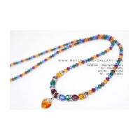 ราคา สร้อยคอ คริสตัล Swarovski ขนาด 6mm พร้อมจี้หัวใจ (7164901)