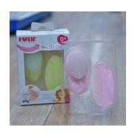 ราคา ชุดแปรงหวีผมเด็กฟาร์ลิน Farlin Baby Comb Brush Set USE150A สีชมพู (4980537)
