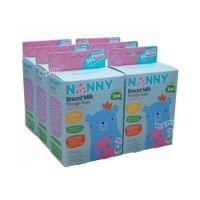 ราคา NANNY แนนนี่ ถุงเก็บน้ำนมแนนนี่Nanny6ออนซ์60ใบx6กล่อง(360ใบ) (6670245)