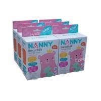ราคา NANNY แนนนี่ ถุงเก็บน้ำนมแนนนี่Nanny8ออนซ์60ใบx12กล่อง(720ใบ)ยกลัง (3623503)