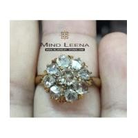 ราคา แหวนเพชรซีกลูกโลกกระจุกล้อมโบราณ (จินเจนอินตัน) (7092068)