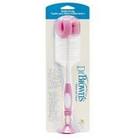 ราคา Dr.Brown\'s : DRBAC026 แปรงล้างขวดนม Standard Bottle Brush - Pink (6176433)
