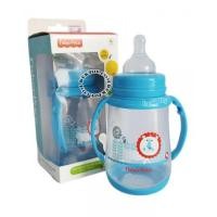 ราคา ขวดนมฟิชเชอรไพรส์แขนจับ-Fisher-Price 10 ออนซ์ คอกว้าง FP201211 สีฟ้า (5546298)