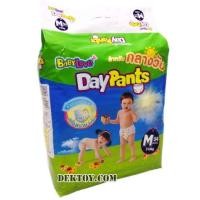ราคา เบบี้เลิฟ เดย์แพ้นส์ ไซส์ M 54 ชิ้น BabyLove Day Pants (5719423)