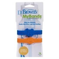 ราคา Dr.Brown\'s : DRBAC022 สายรัดขวดนม My Bands, Assorted Colors, 2-Pack (6160848)