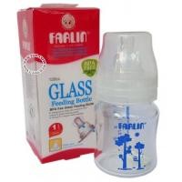 ราคา ขวดนมแก้วคอกว้างฟาร์ลิน-Farlin 120 CC สีฟ้า TOP810G (4980598)
