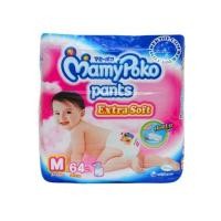 ราคา มามี่ โพโคกางเกง-MamyPoko Pants Extra Soft เด็กหญิง ไซส์ M ขนาด 64 ชิ้น (4976442)