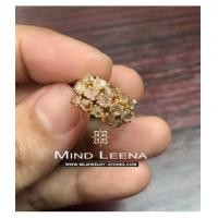 ราคา แหวนเพชรซีกโบราณ(จินเจนอินตัน)peranakan nyonya jewelry (7073893)