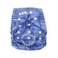 ราคา กางเกงผ้าอ้อมถอดซักได้ Luvable Friends ลายยีนส์ แรกเกิด-2 ปี (3589651)