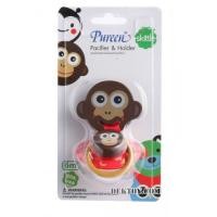 ราคา จุกหลอกพร้อมสายคล้อง Pureen ลายลิง (5054872)