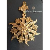 ราคา จี้เพชรซีกโบราณทางภาคใต้ (บินตังเปรอเจ๊ะ) น้ำหนักรวม 12.2 กรัม (7054686)