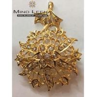 ราคา จี้เพชรซีกโบราณทางภาคใต้ (บินตังเปรอเจ๊ะ) น้ำหนักรวม 5.4 กรัม (7054684)