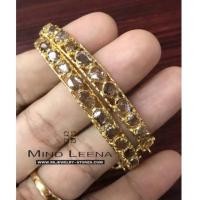 ราคา กำไลเพชรซีกโบราณ (เฆอรังอินตัน)งานเก่าโบราณแท้ (7054671)