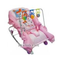 ราคา เปลโยกเด็กแฮมทาโร่มีของเล่น สีชมพู (4648608)