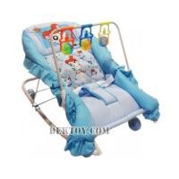 ราคา เปลโยกเด็กแฮมทาโร่มีของเล่น สีฟ้า (4648603)