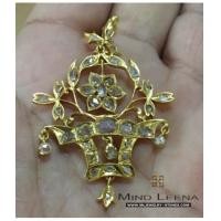 ราคา จี้เพชรซีกโบราณ (ล็อกเก็ตอินตัน) แบบสวย งานเก่าแท้ สภาพสมบูรณ์ (7048964)