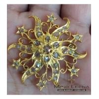 ราคา จี้เพชรซีกโบราณทางภาคใต้ (บินตังเปรอเจ๊ะ) น้ำหนักรวม 13.42 กรัม (7044550)