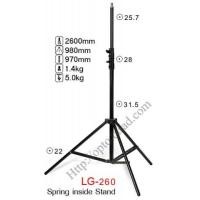 ราคา LG-260 Light Stand for Flash Studio (H/260cm.) (4003846)