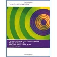 ราคา Thomas\' Calculus Early Transcendentals New International Edition ISBN 9781292021232 (6990218)