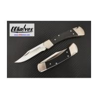 ราคา มีดพับ Buck 110 Pro Folding Hunter S30V Plain Blade, Black G10 Handles, Leather Sheath (0110BKSNS1) (7373927)