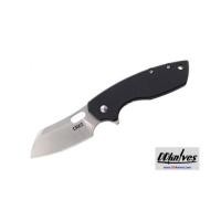 ราคา มีดพับ CRKT Pilar Large Flipper Knife Satin Plain Blade, Black G10 Handle (5315G) (7285252)