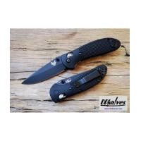 ราคา มีดพับ Benchmade Griptilian S30V Black Drop Point Plain Blade, Black Handles (551BK-S30V) (7199916)