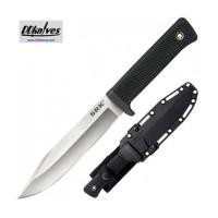 ราคา มีดใบตาย Cold Steel SRK Fixed VG-10 San Mai Blade, Kraton Handle, Secure-Ex Sheath (35AN) (7167660)