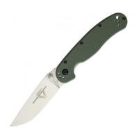 ราคา มีดพับ Ontario RAT Model 2 Folding Knife D2 Satin Plain Blade, OD Green Nylon Handles (8828OD) (7147953)
