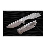 ราคา มีดพับ Boker Plus JB Stout Lateralus Flipper D2 Stonewashed Blade, Stainless Steel Handles (01BO777) (7106445)