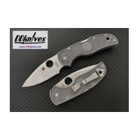 ราคา มีดพับ Spyderco Native 5 Lightweight Maxamet Satin Plain Blade, Gray FRN Handles (C41PGY5) (7006273)