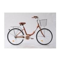 ราคา จักรยานแม่บ้าน WCI ขนาดล้อ24นิ้ว สีน้ำตาล (7339559)