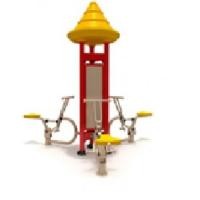 ราคา เครื่องออกกำลังกาย สถานีม้าโยกหน้าท้อง 3 คน (7204364)