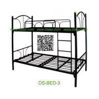 ราคา เตียงเหล็ก3ฟุต2ชั้น DS-Bed3 (ถอดแยกเป็นเตียง 3 ฟุต ได้ 2 ตัว) (7357026)