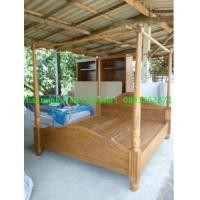 ราคา เตียงนอนไม้สักสี่เสาเจ้าพระยา (4667592)