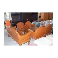 ราคา ชุดรับแขกไม้สัก ชุด 6 ชิ้นมือสอง (7140525)