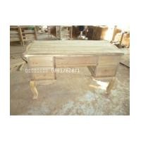 ราคา โต๊ะทำงานไม้สักขานก5ลิ้นชัก (4318948)