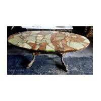 ราคา โต๊ะกลางหินอ่อน งานโมเสค อิตาลี งานยุโรปนำเข้า (6776895)