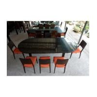 ราคา ชุดโต๊ะทานอาหารไม้สัก 8 ที่นั่งมือสอง (7171930)