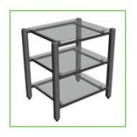 ราคา ชั้นวางเครื่องเสียง(รุ่น SS) SSA-10023 (2539037)