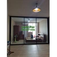 ราคา ประตูบานเลื่อนซ้อน3 อลูมิเนียมสีดำ กระจกใสเขียว 6 มิล (7198793)