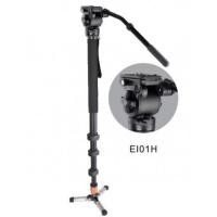 ราคา ขาตั้งกล้องวีดีโอ E-IMAGE MA-80 (MA50+EI01H) Aluminum Monopod (6117061)