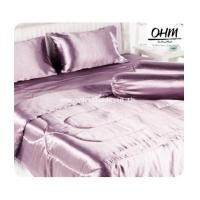 ราคา ผ้าปูที่นอนผ้าเครปซาติน 220 เส้น ขนาด 3.5 ฟุต 2 ชิ้น สีชมพูกะปิ (7101937)