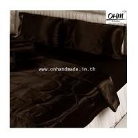 ราคา ผ้าปูที่นอนผ้าเครปซาติน 220 เส้น ขนาด 5 ฟุต สีน้ำตาลช็อคโกแลตเข้ม (7101904)