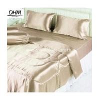 ราคา ผ้าปูที่นอนผ้าเครปซาติน 220 เส้น ขนาด 5 ฟุต สีทองน้ำตาลอ่อน (7101887)